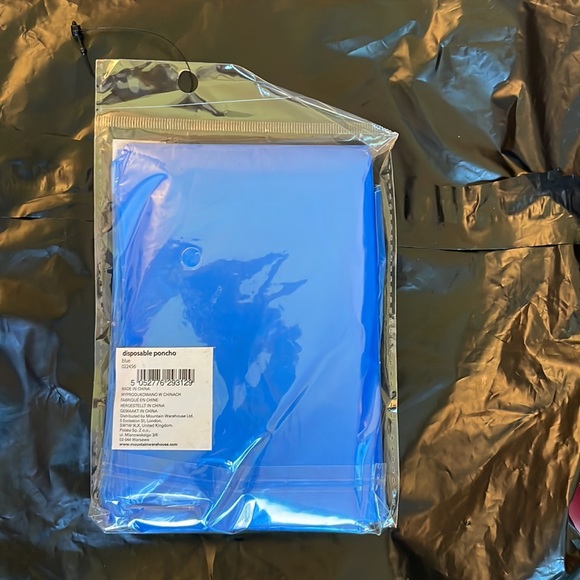 🎁 Disposable Rain Poncho -- 3 for $10 or free with purchase - Picture 2 of 4